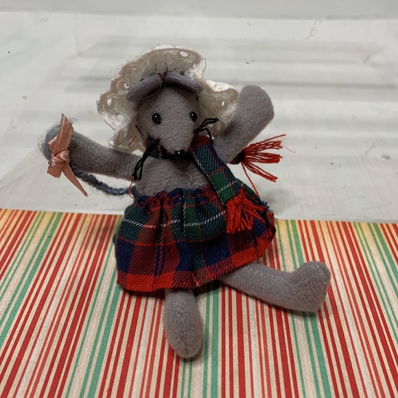 mouse ornament brooch vintage - Picture 2 of 7